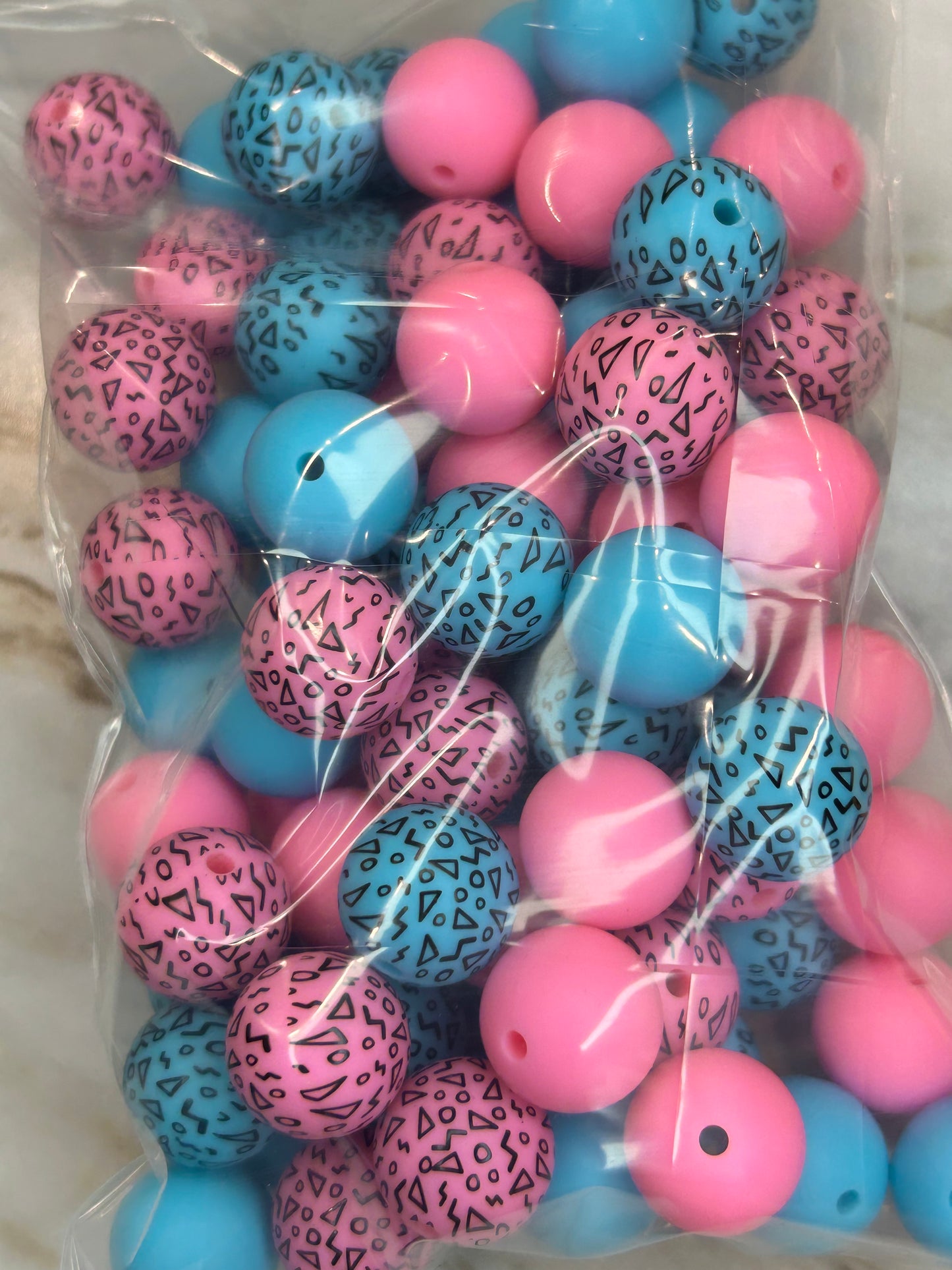 Saved By the Bell 15mm Custom Printed Silicone Bead