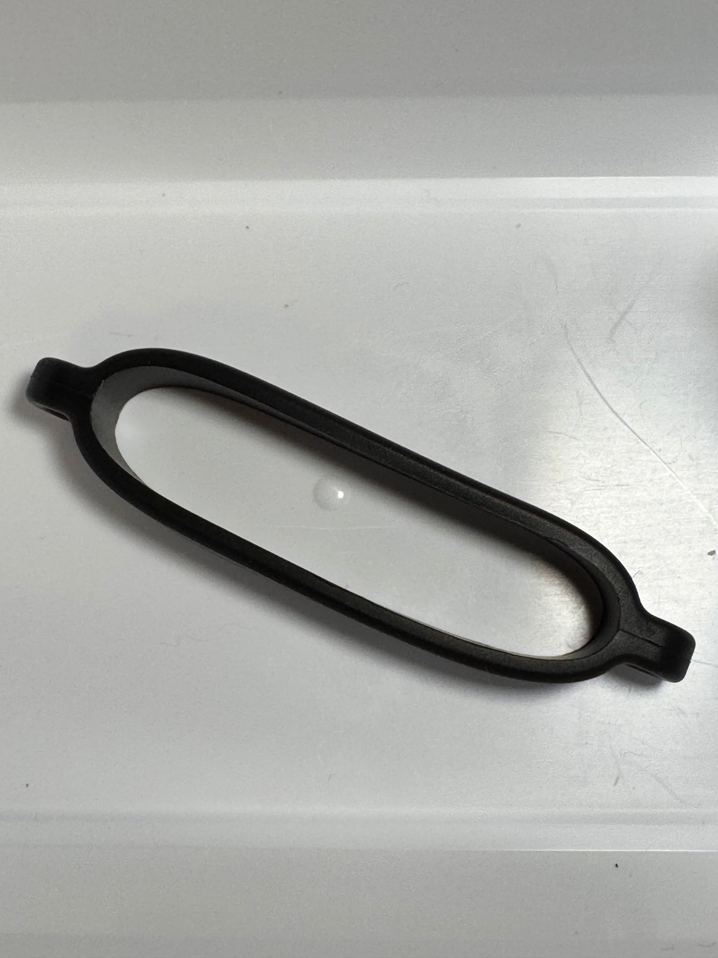 Black Silicone Tumbler Chain Handle/Holder
