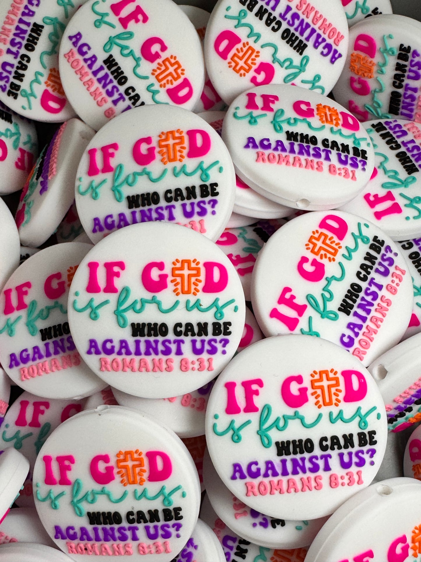 If God is For Us Silicone Focal