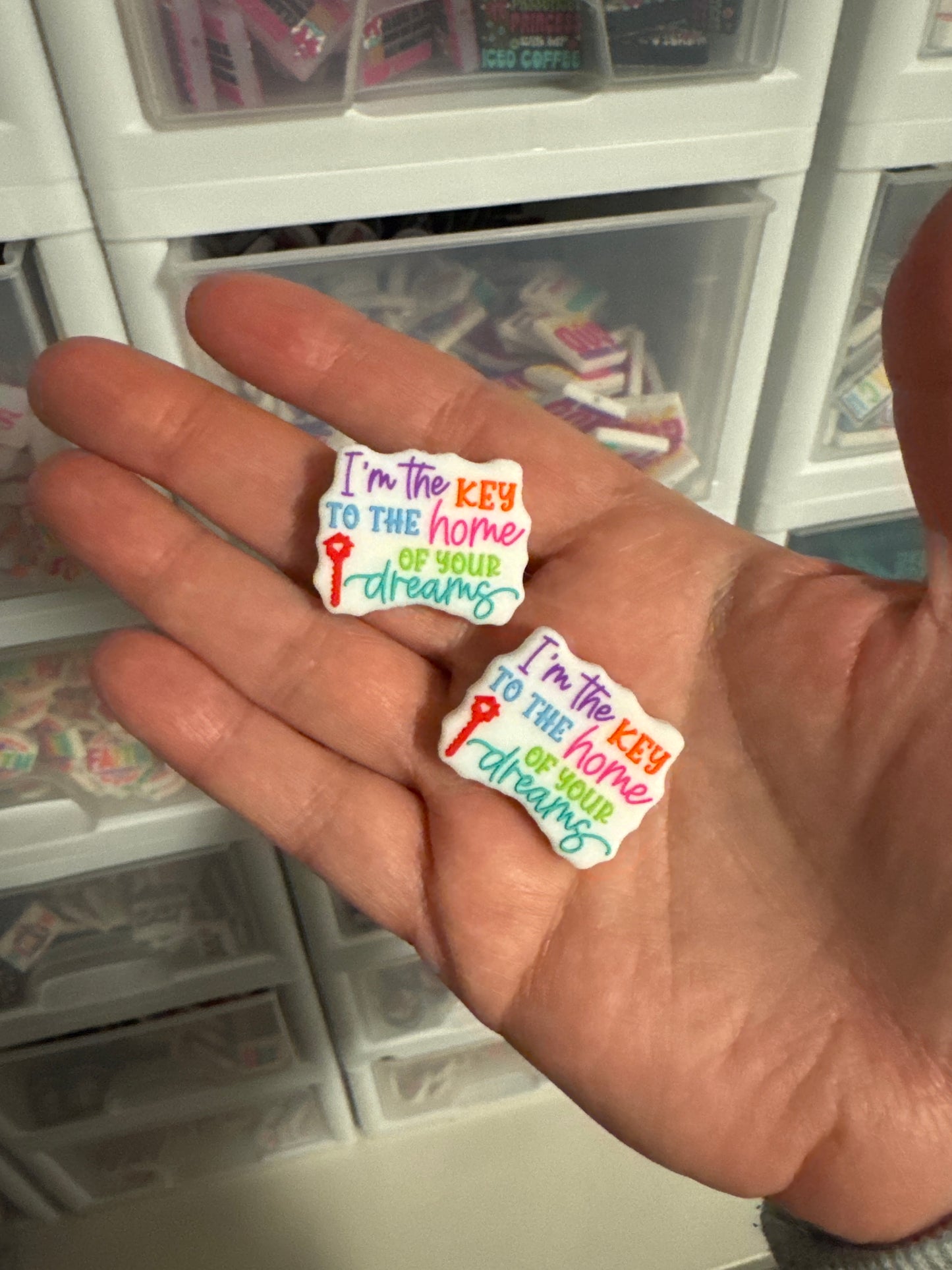 I’m the Key to the Home of Your Dreams Silicone Focal