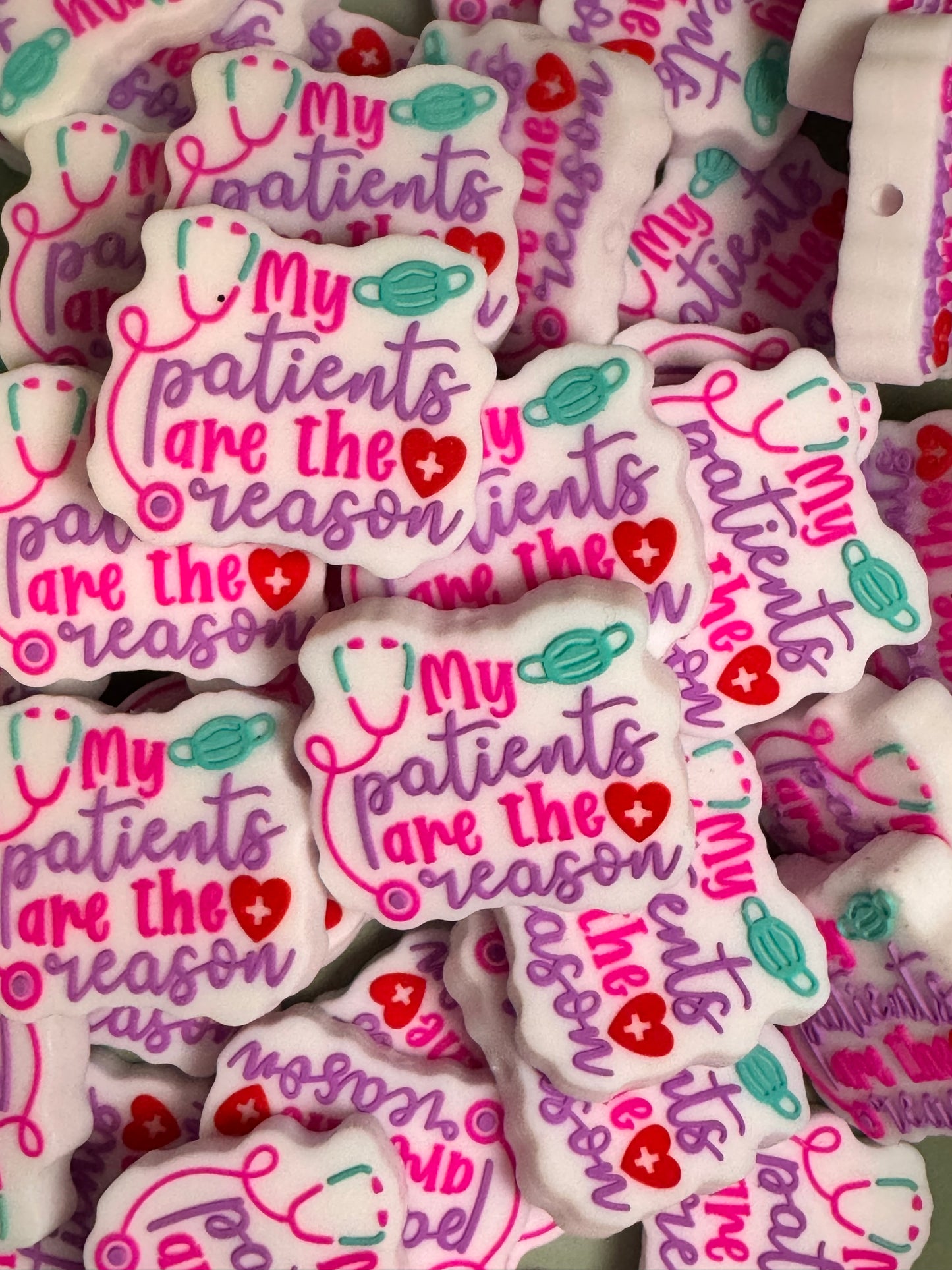 My Patients Are the Reason Silicone Focal