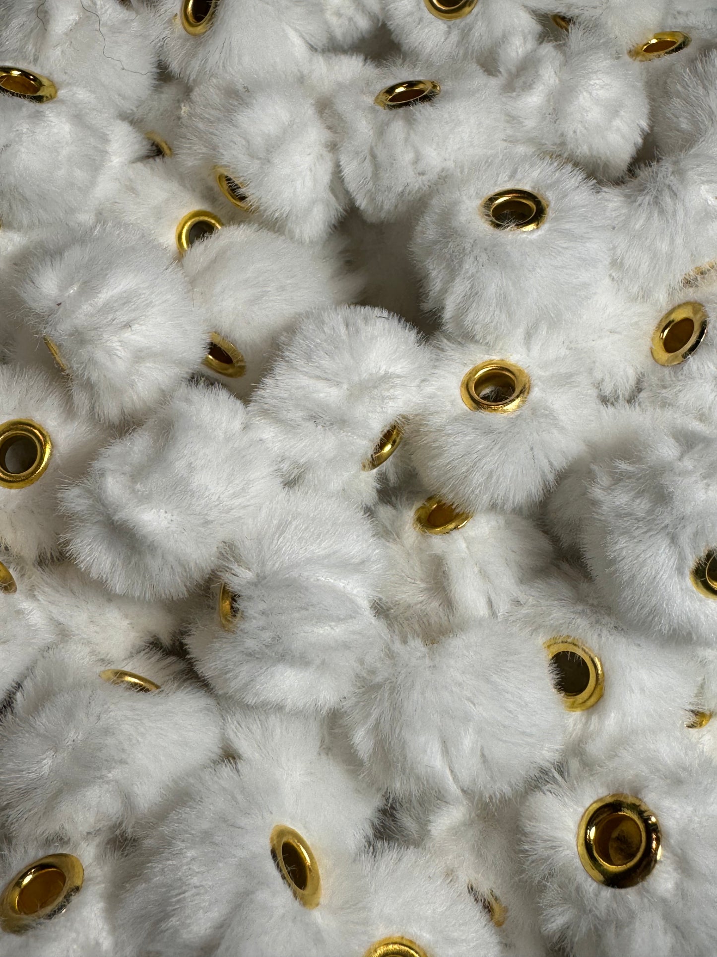 White Plush 20mm Spacers