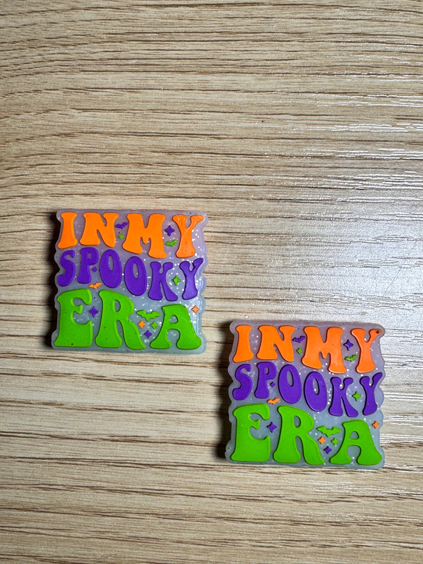 In My Spooky Era Glitter Silicone Focal