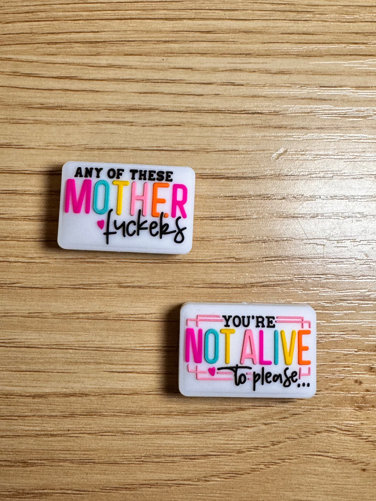 You Are Not Alive to Please Silicone Focal