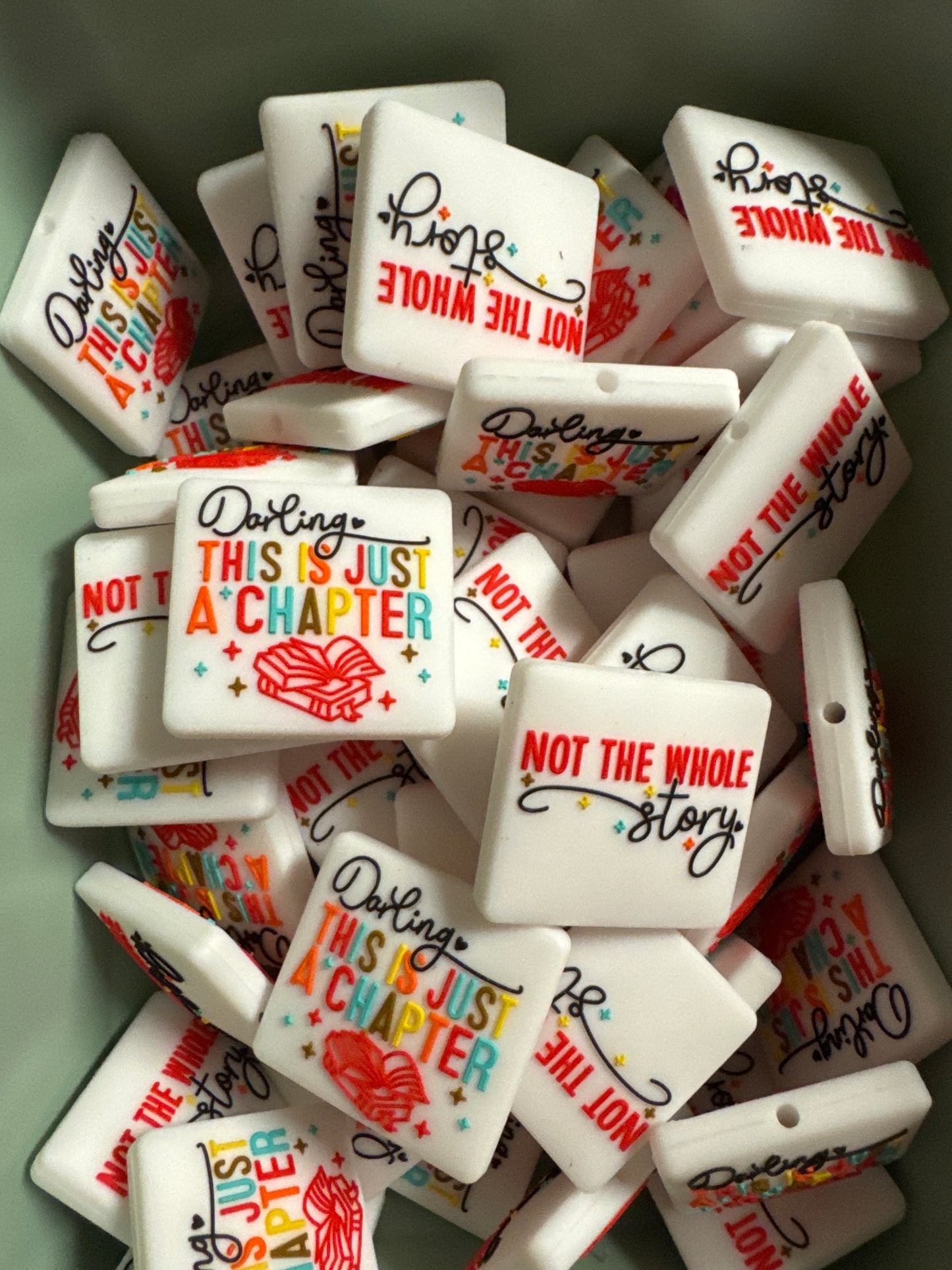 Darling This is Just a Chapter Silicone Focal