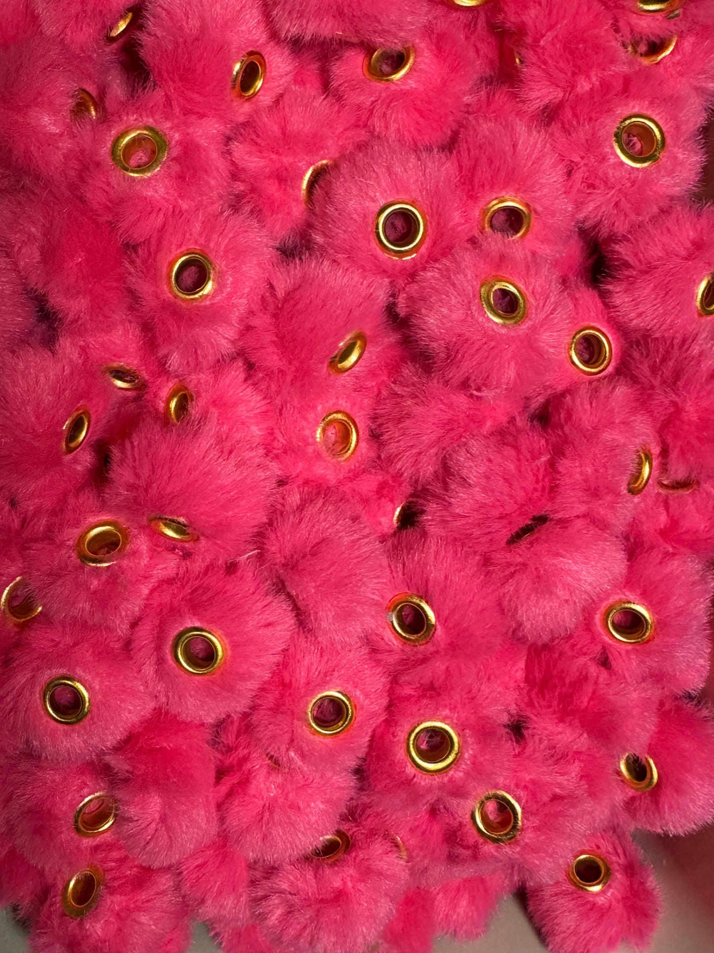 Neon Pink Plush 20mm Spacers