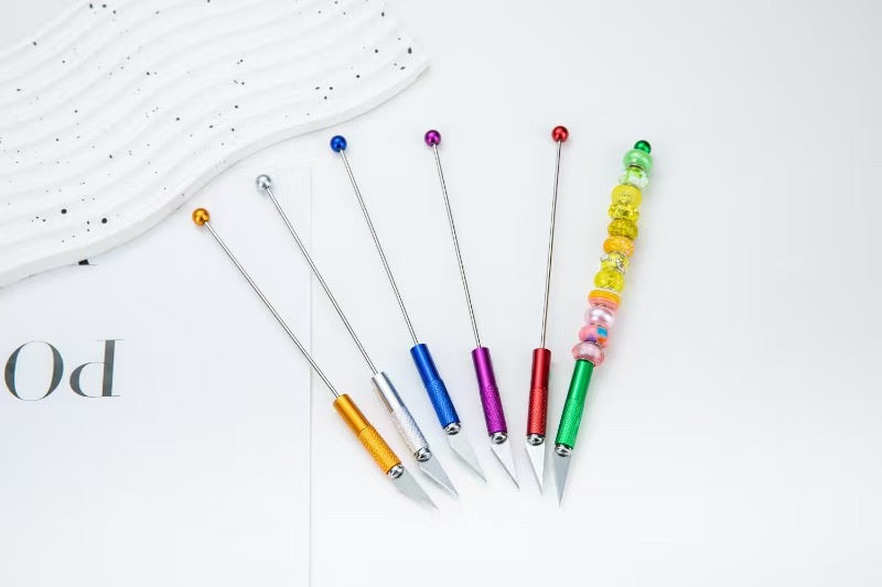 Slim Metal Beadable Crafting Knife