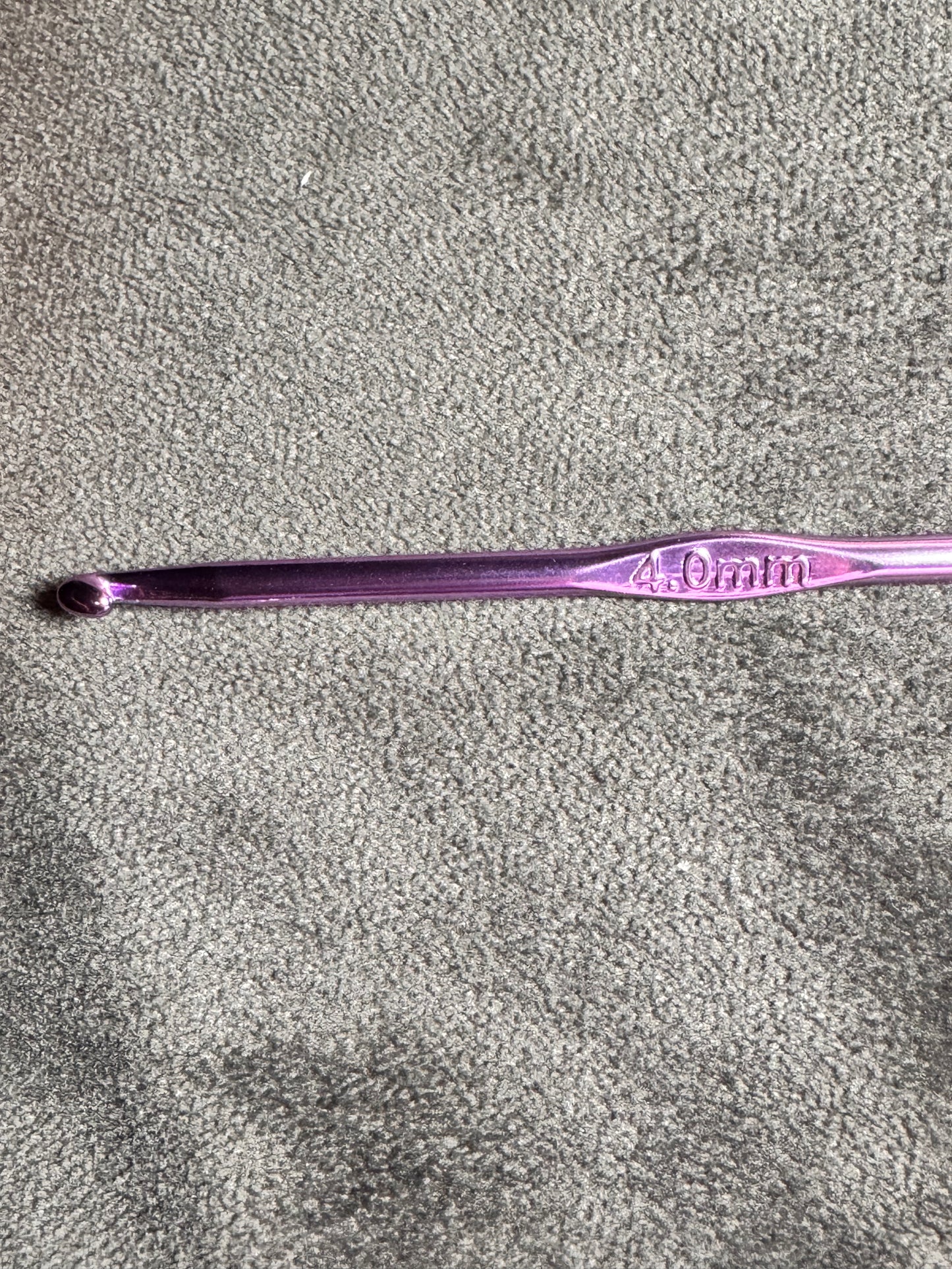 4.0mm Purple Beadable Crochet Hook