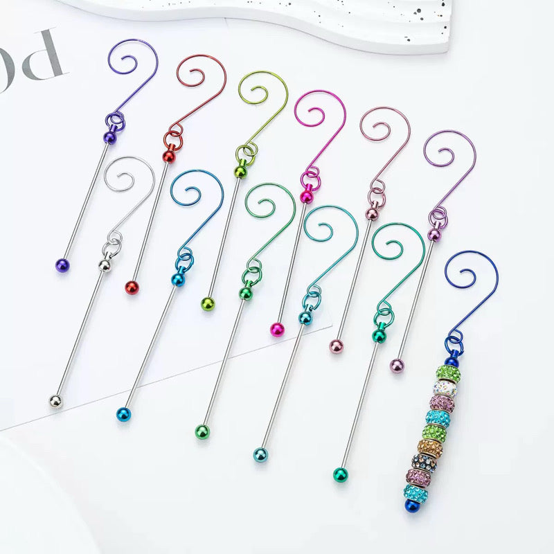 Beadable Metallic Ornaments