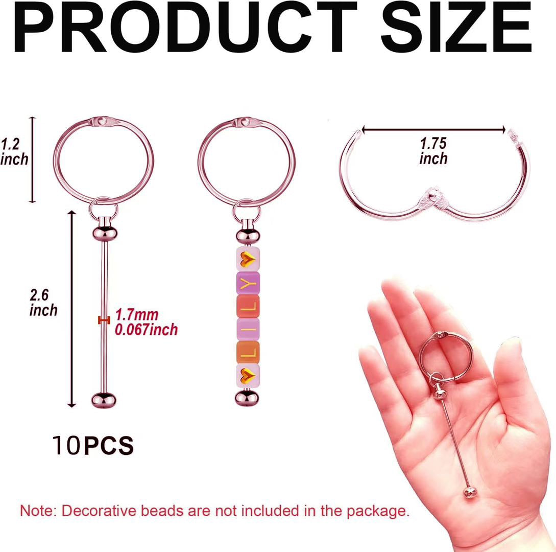 Claw Clasp Charms Beadable Bars