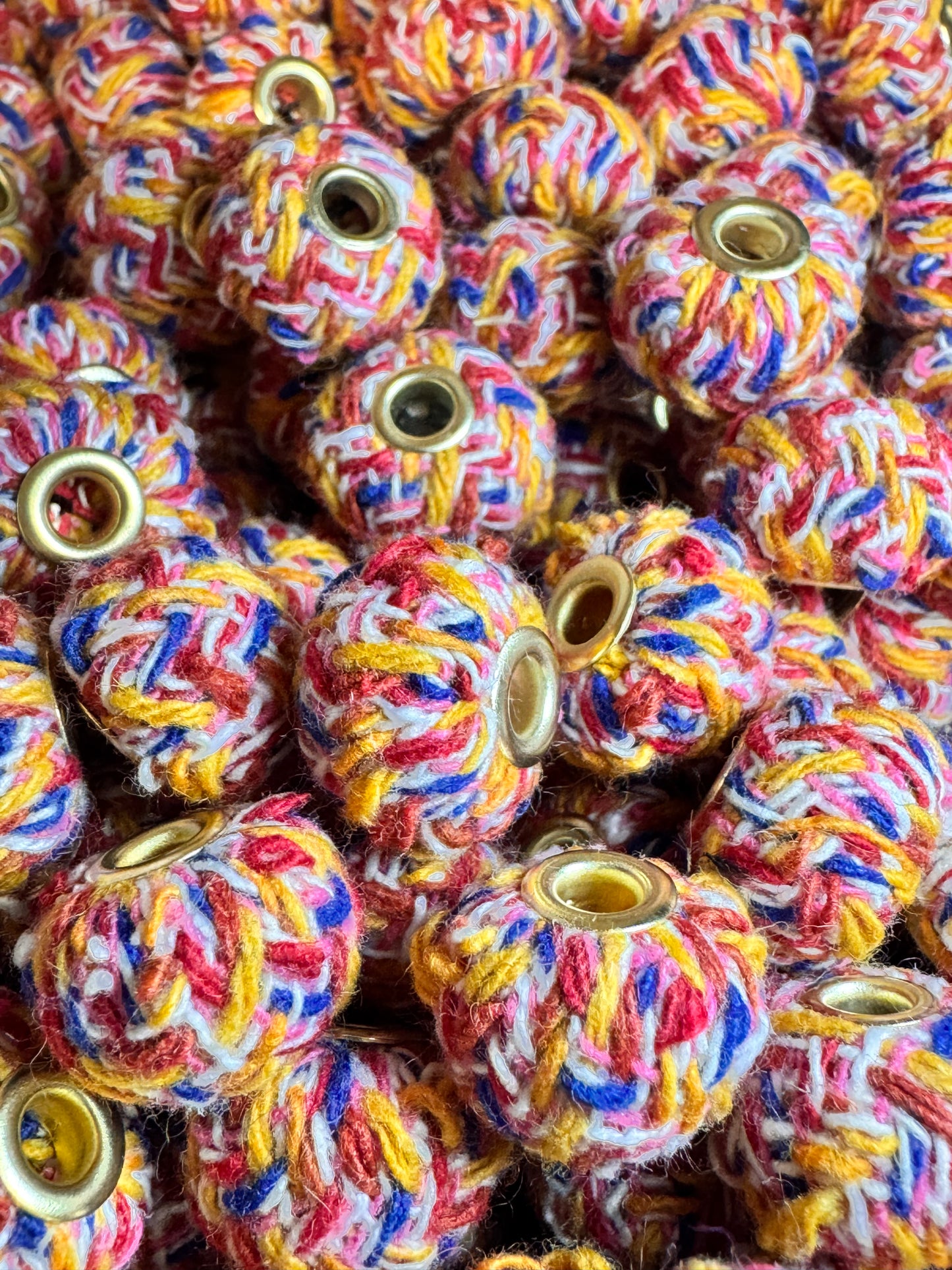 Bright Multicolor Fabric 20mm Spacers