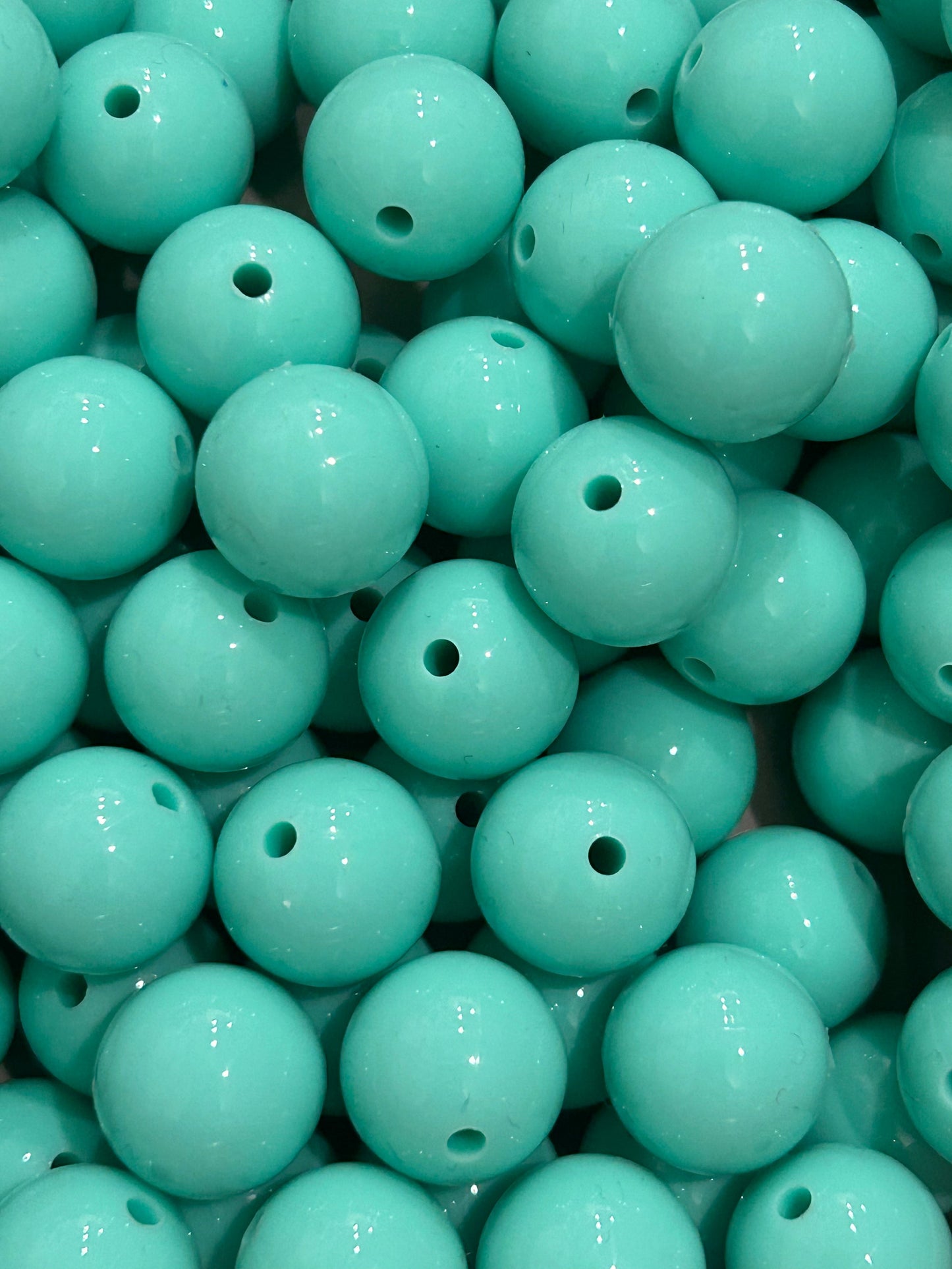 Mint 15mm Liquid Bead