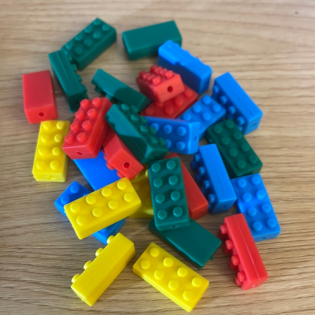 3-D Brick Block Custom Silicone Focal