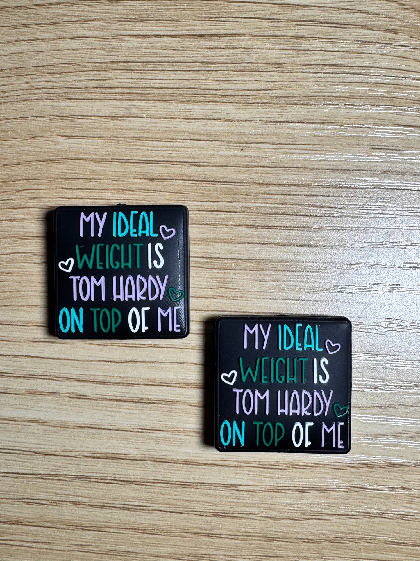 My Ideal Weight is Tom Hardy on Top of Me Silicone Focal