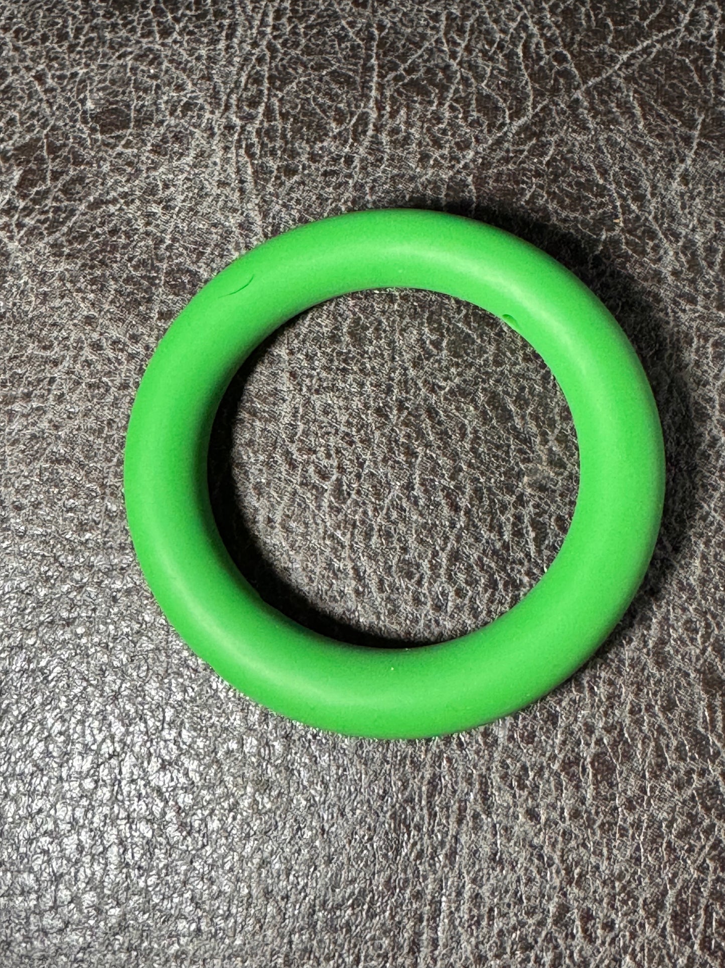 Light Green 65mm Solid Color Silicone Ring