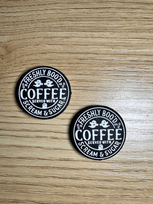 Freshly Boo’d Coffee Silicone Focal