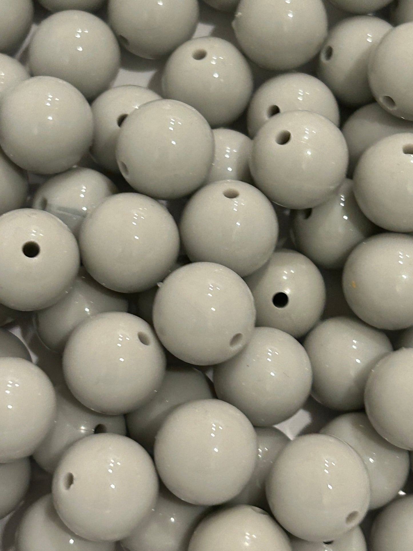 Light Gray 15mm Liquid Bead