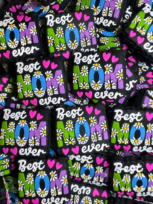 Best Mom Ever Silicone Focal