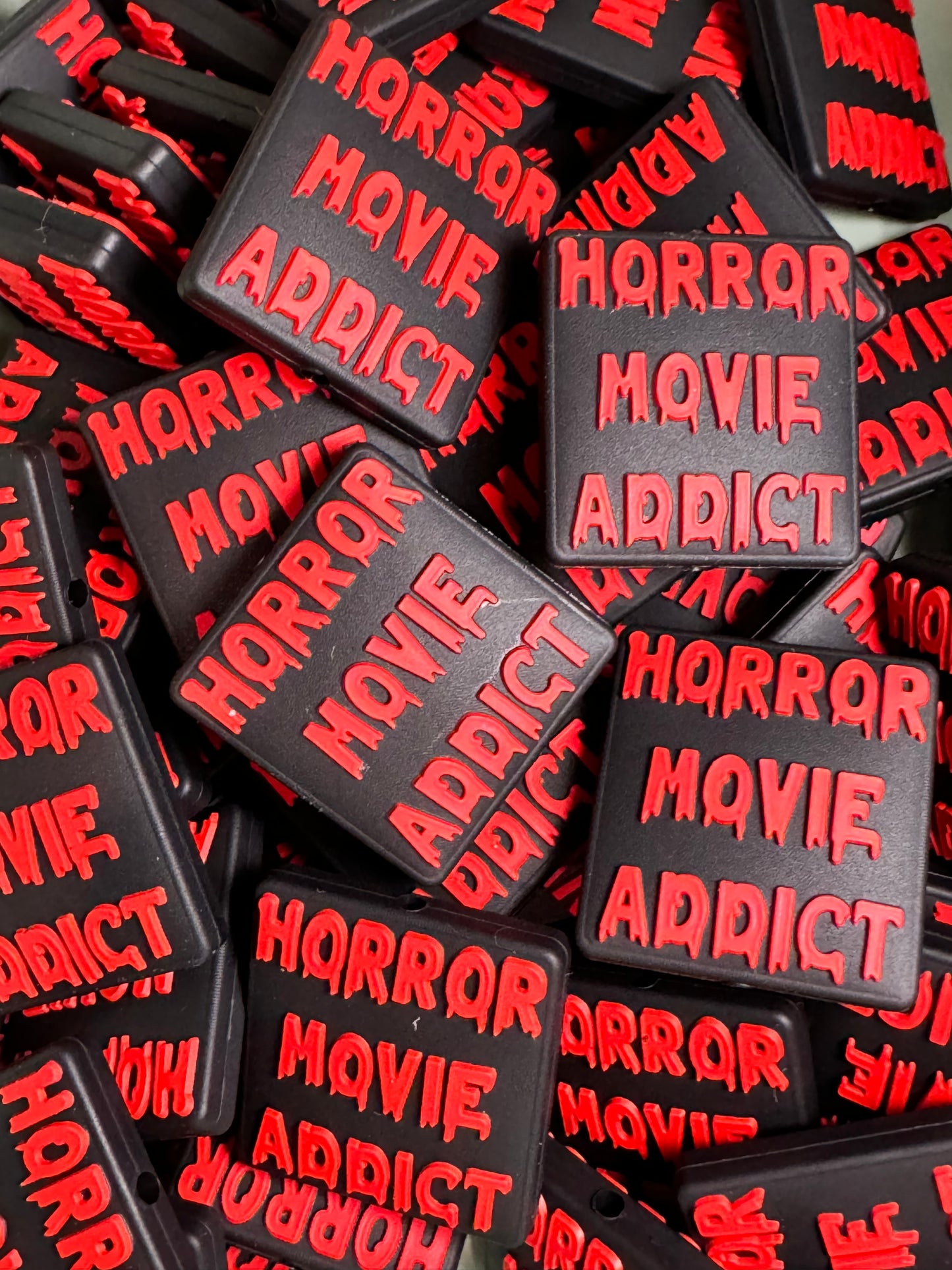 Horror Movie Addict Silicone Focal