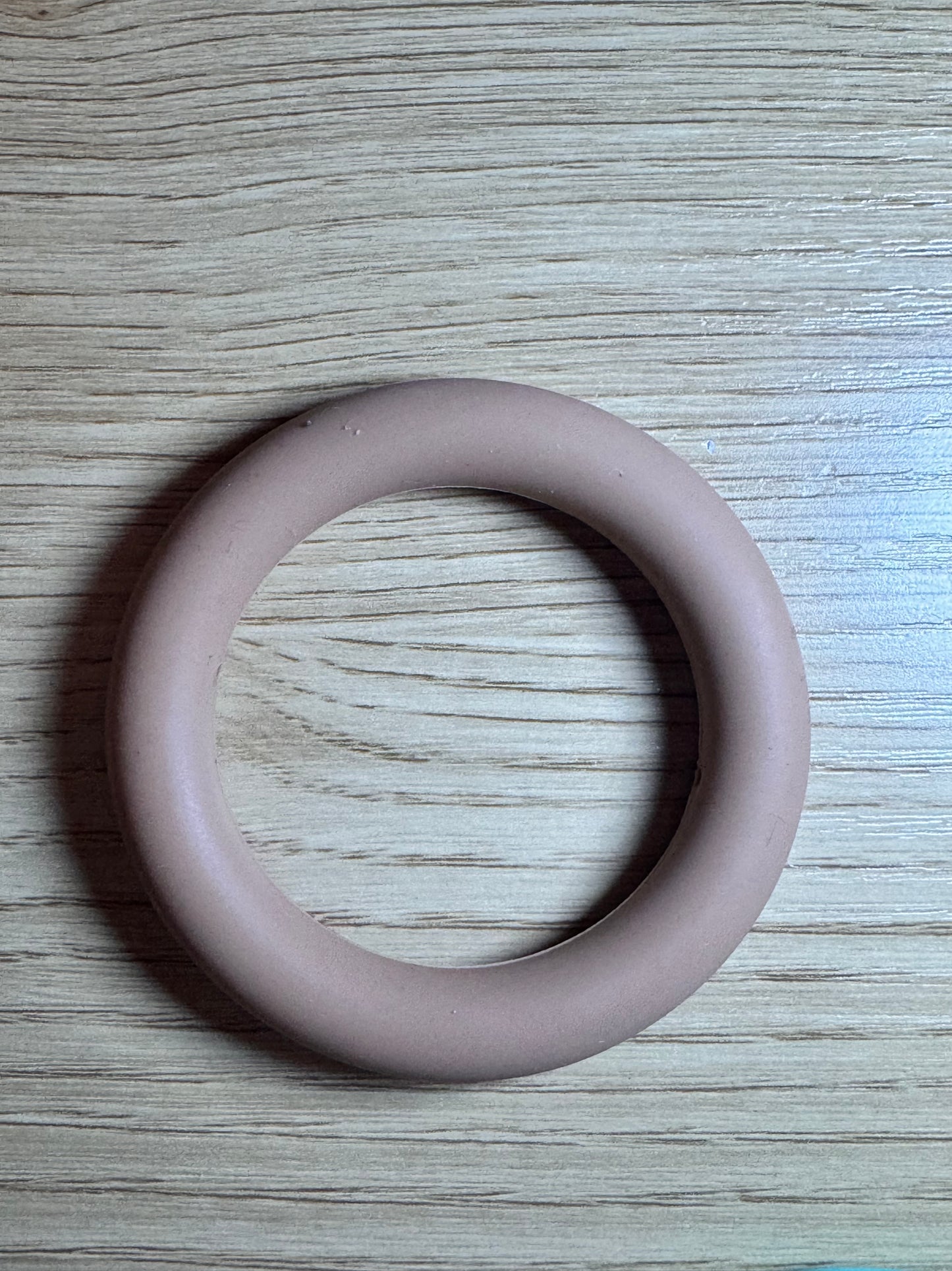 65mm Chocolate Solid Color Silicone Ring