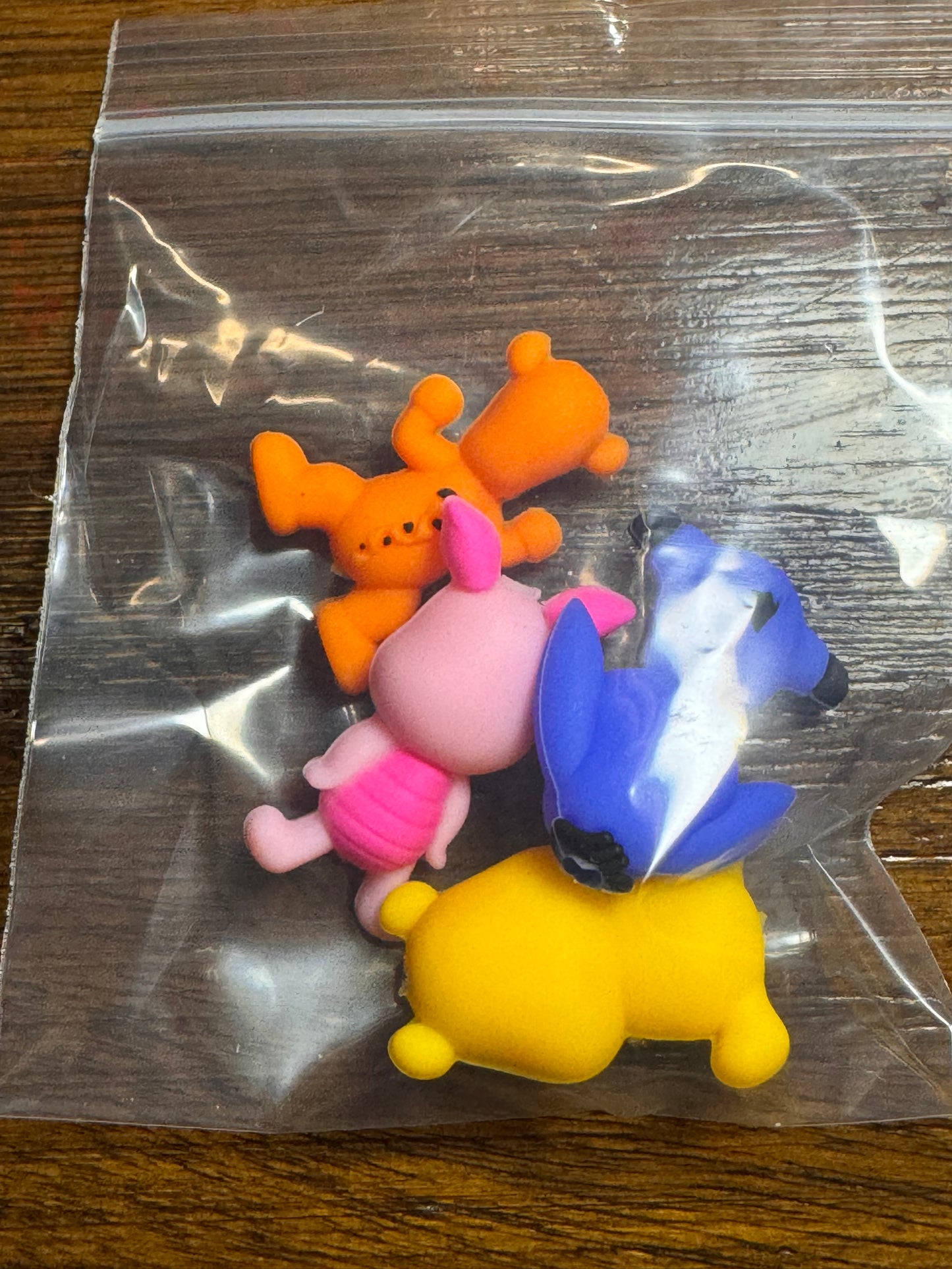 Honey Bear and Friends 4 Pack 3D Printed Silicone Focal