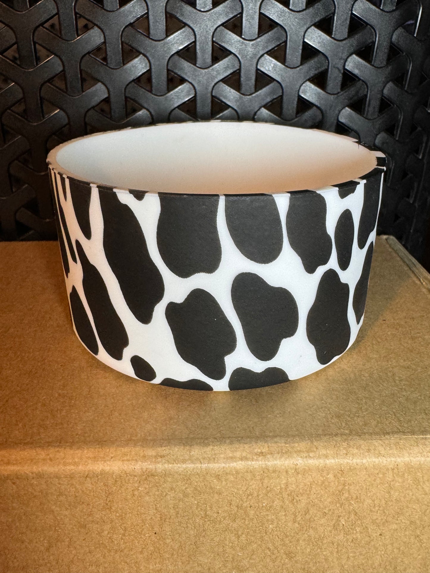 Cow Print Tumbler Boot