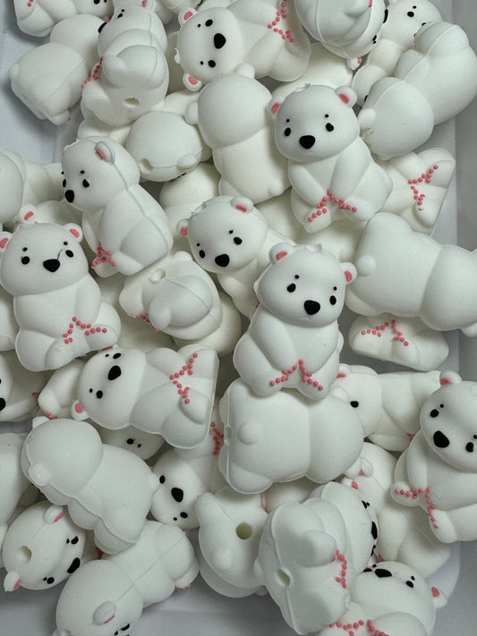 Polar Bear 3D Silicone Focal