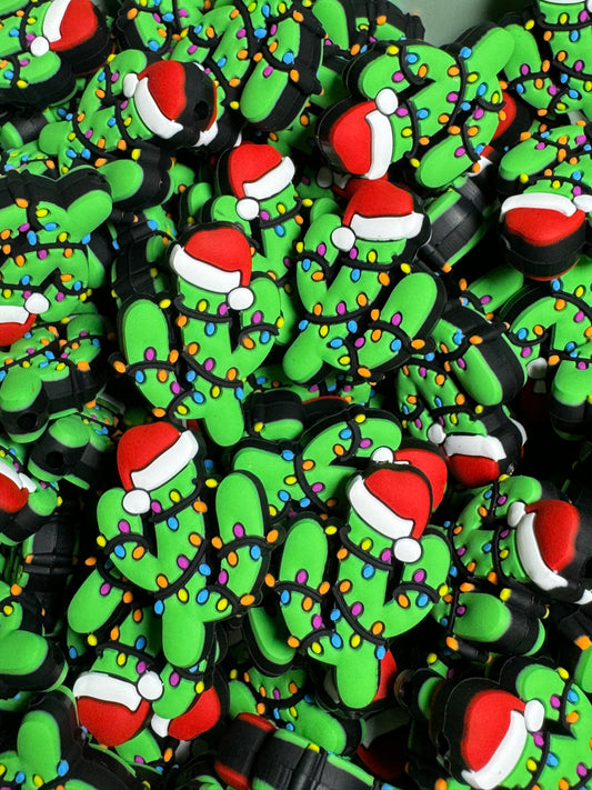 Christmas Cactus Silicone Focal