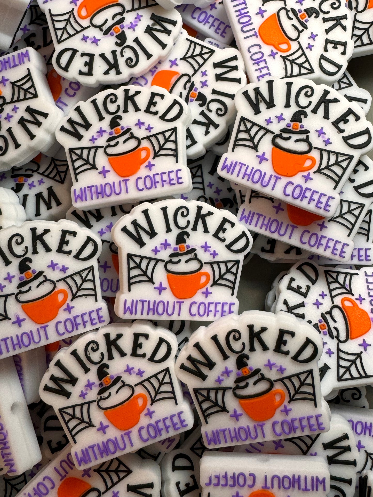 Wicked Without Coffee Silicone Focal