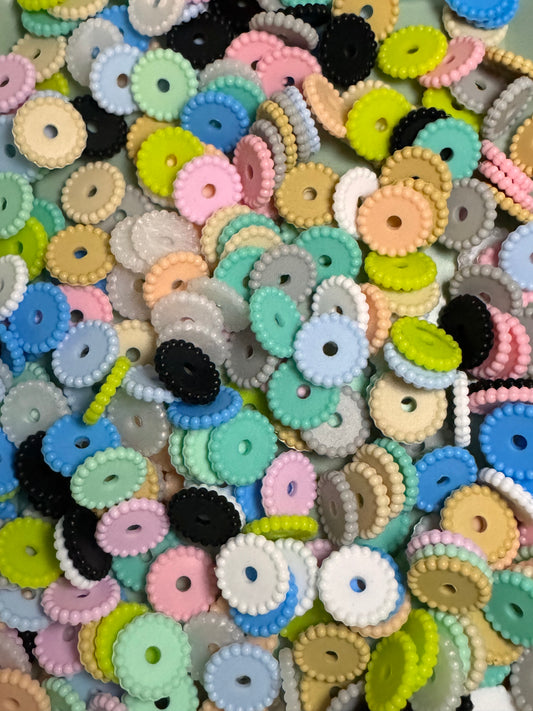 Flat Silicone Spacers (10)