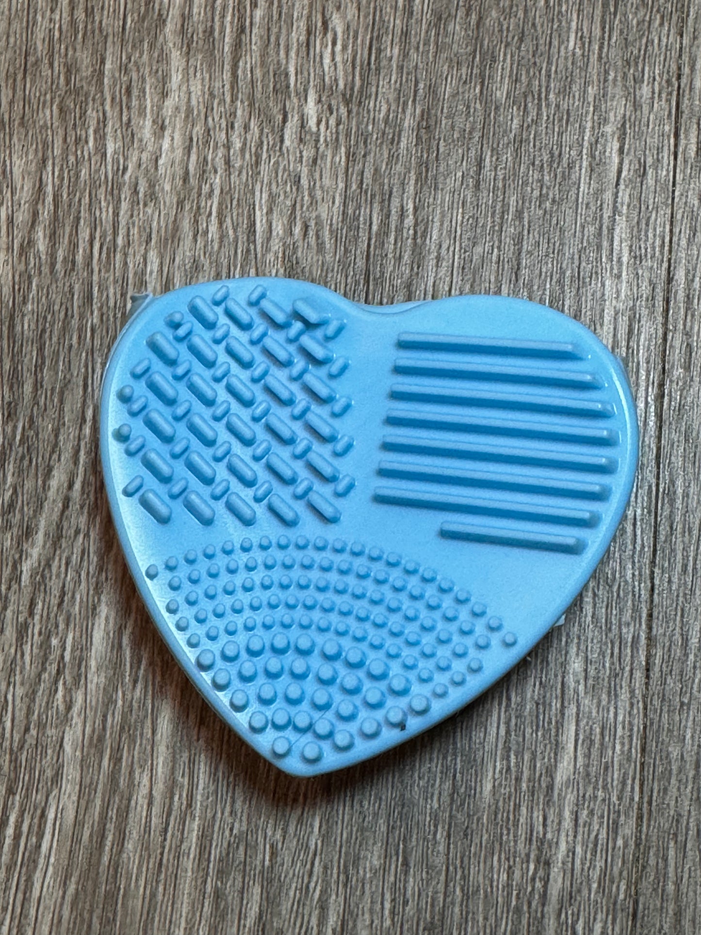 Blue Silicone Brush Cleaner Sponge