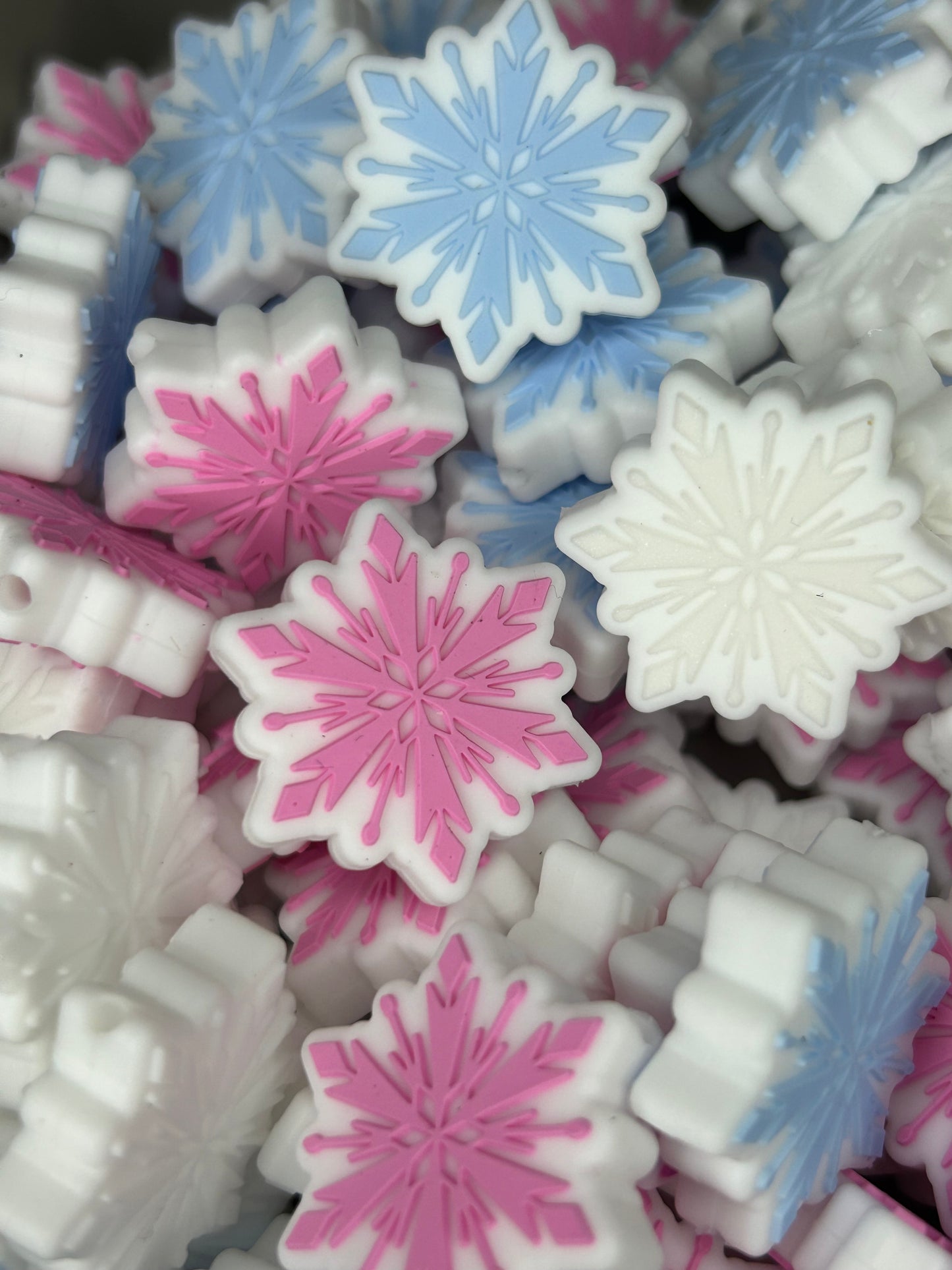 Snowflake Silicone Focal