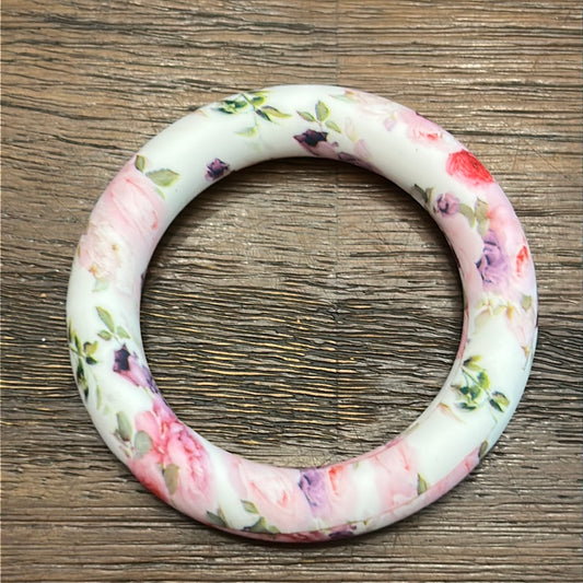 Garden of Roses 65mm Printed Silicone Ring