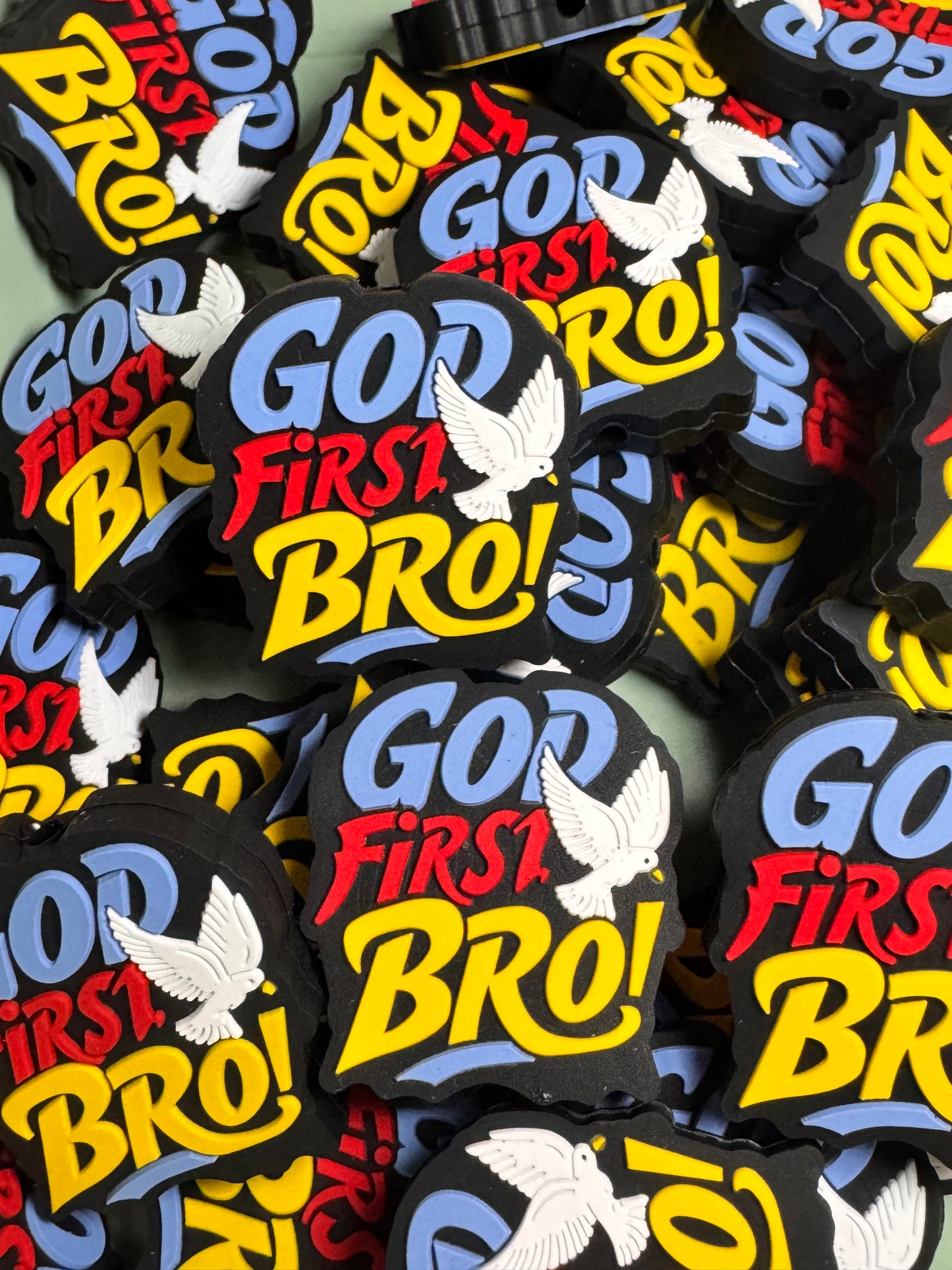 God First Bro Silicone Focal