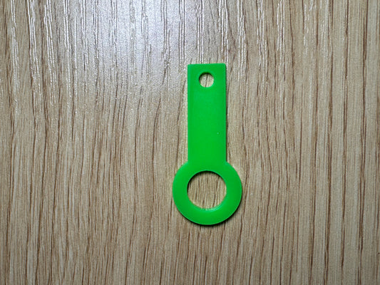 Neon Green Straw Adapter for Cup