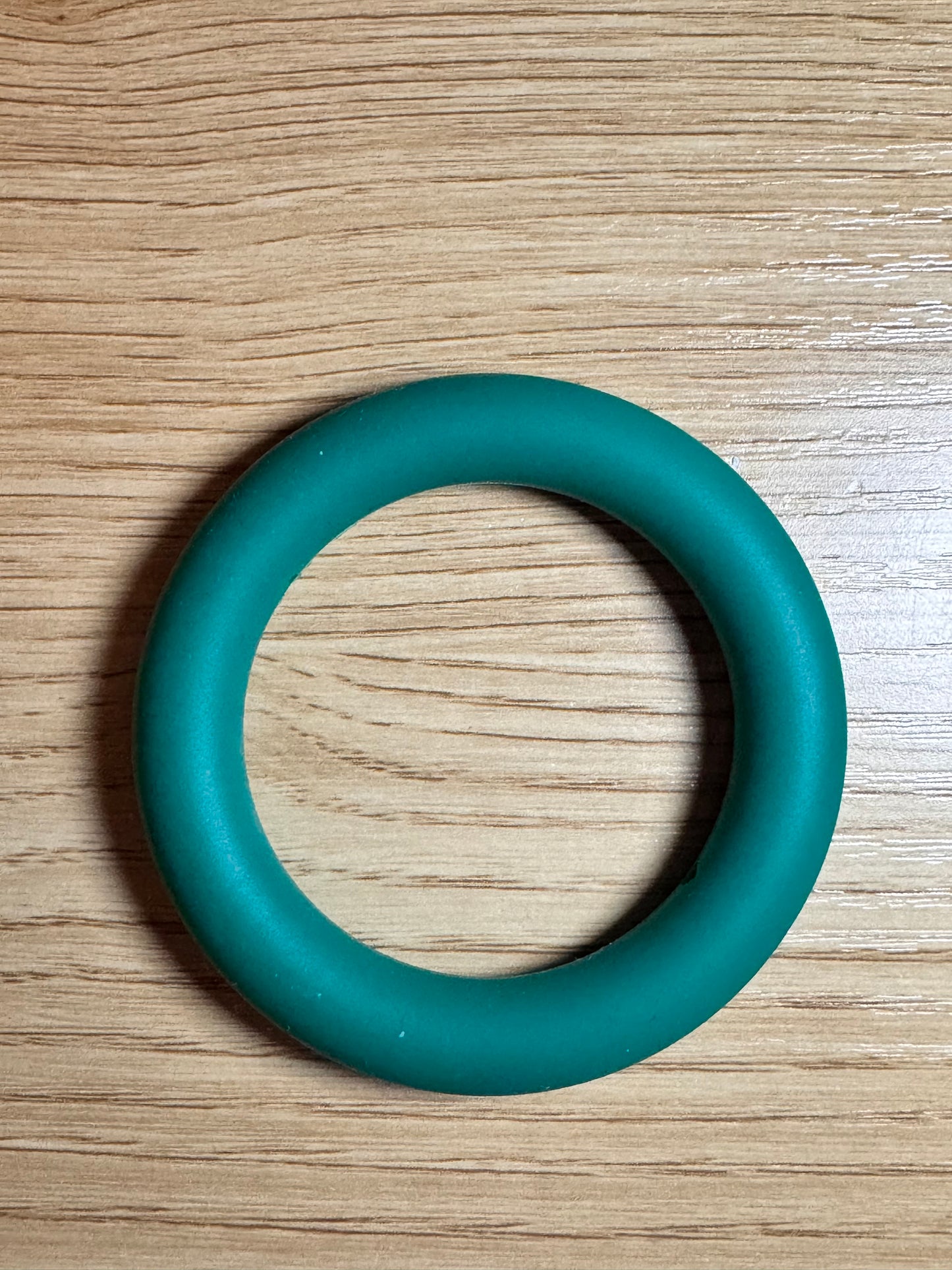 Green 65mm Solid Color Silicone Ring