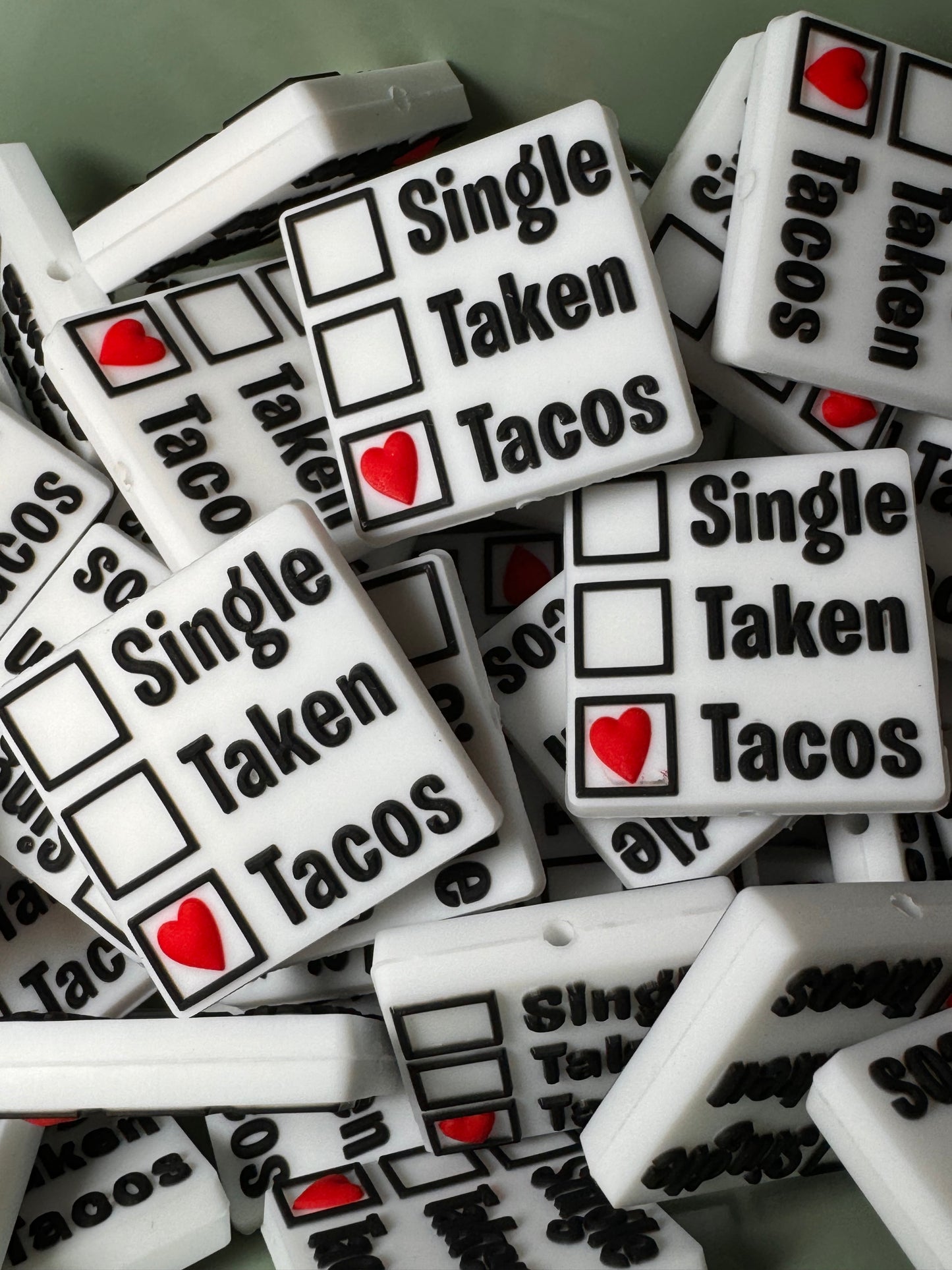 Single Taken Tacos Silicone Focal