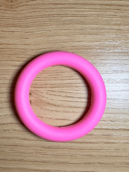 Bubblegum 65mm Solid Color Silicone Ring