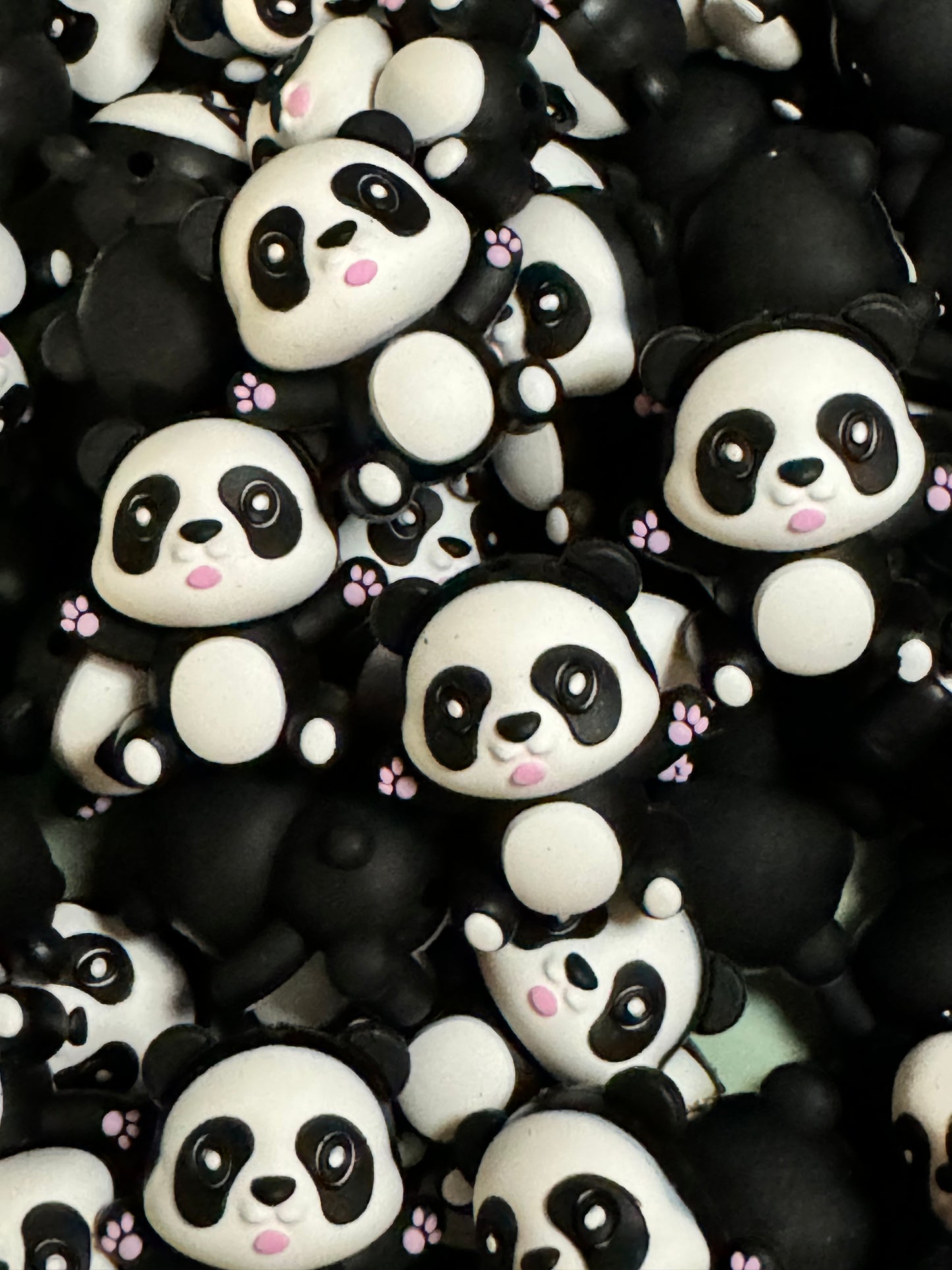 3D Panda Silicone Focal