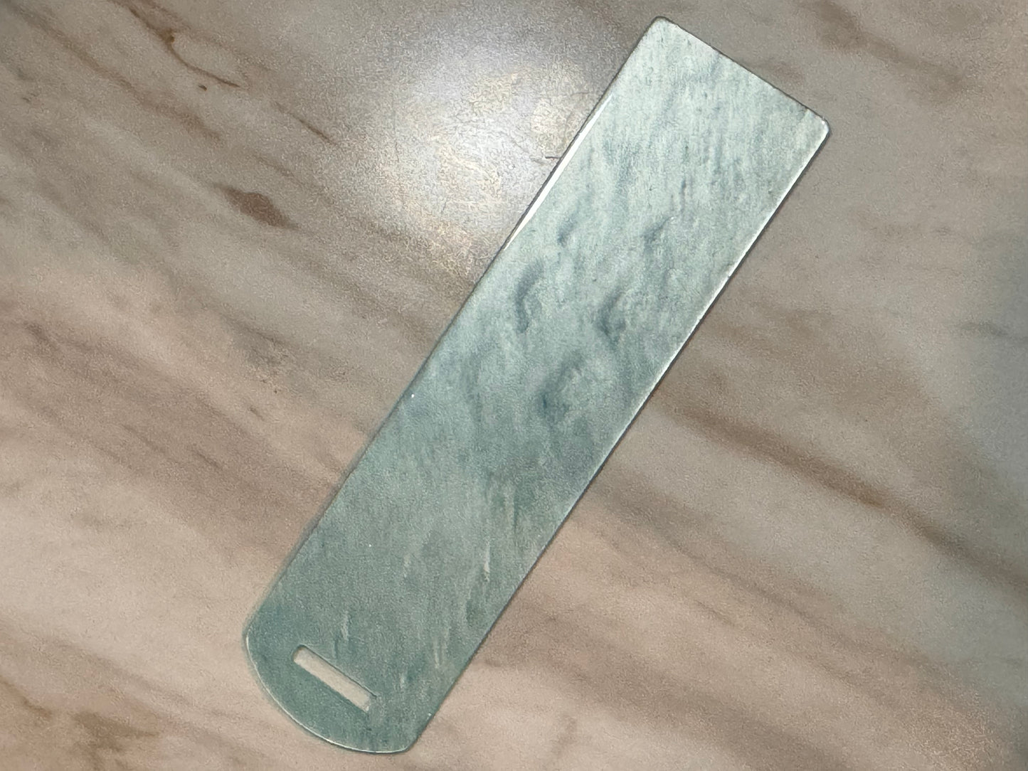 Mint Pearl Acrylic Bookmark