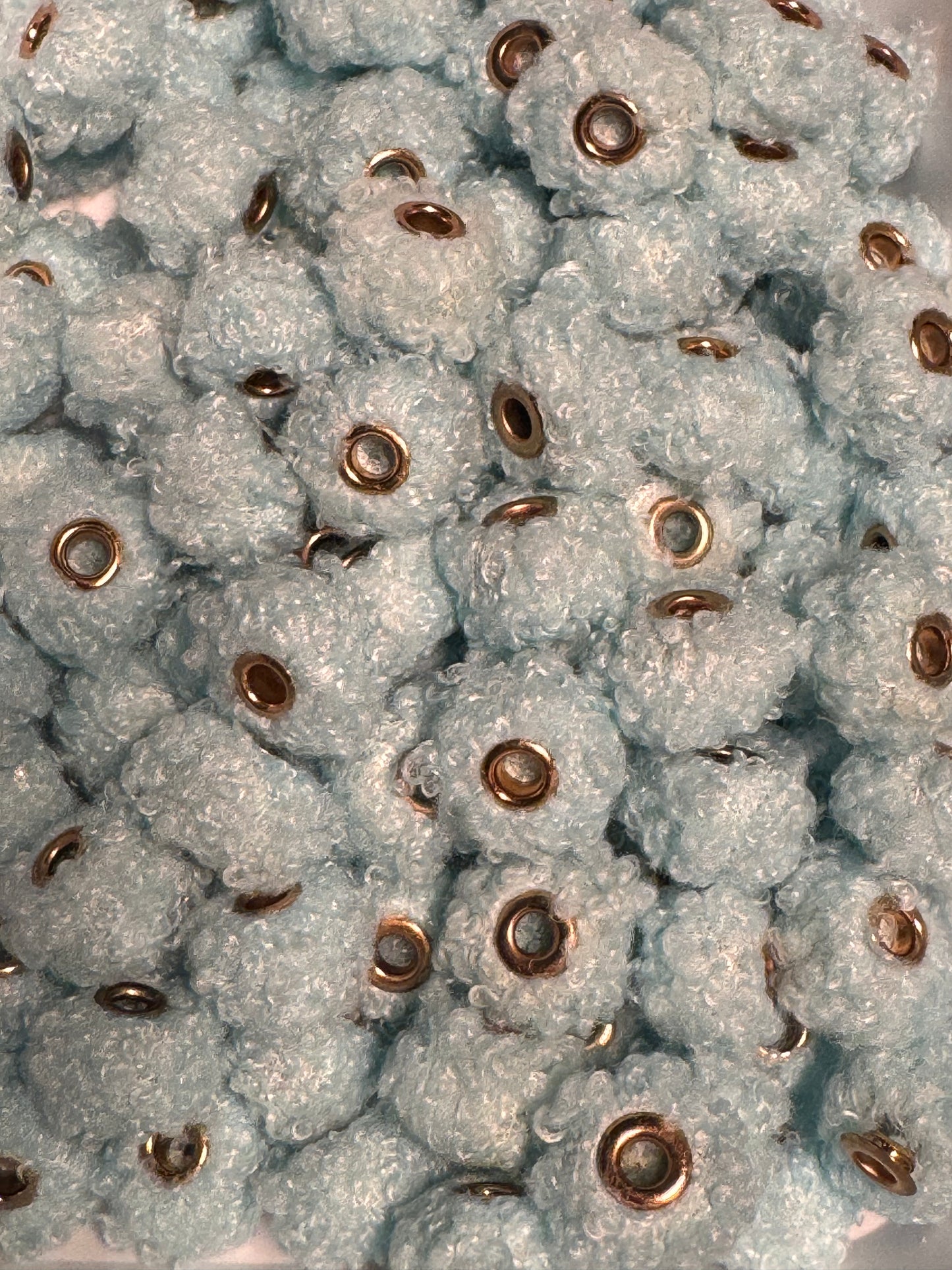 Light Blue Fluffy 20mm Spacers