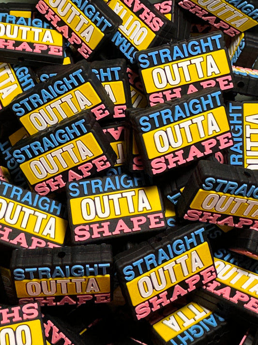 Straight Outta Shape Silicone Focal