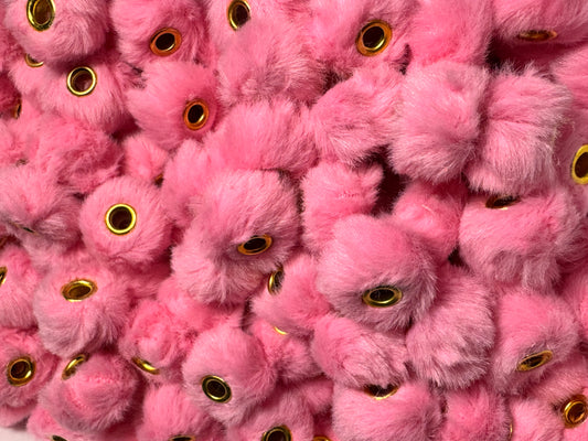 Bubblegum Pink Plush 20mm Spacers