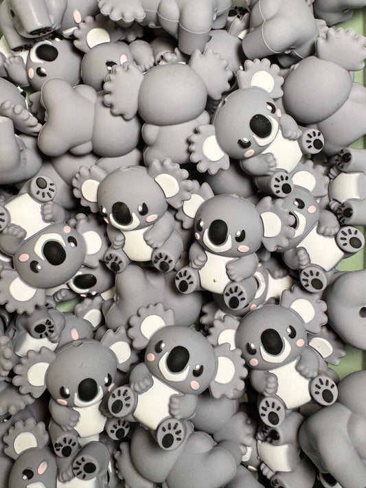 Gray Koala Silicone Focal