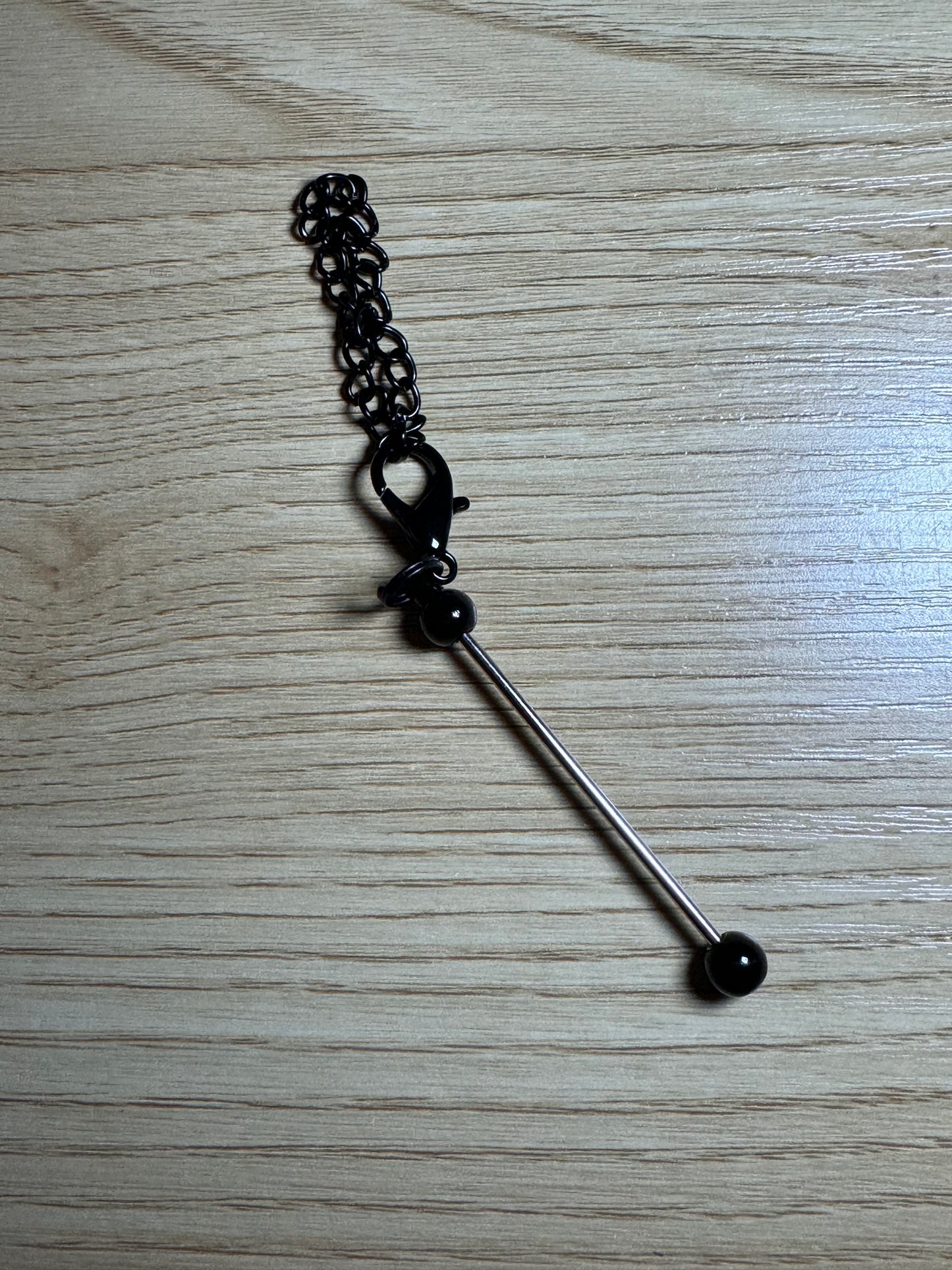 Small Swivel Cup Charm Clasp Beadable Bar