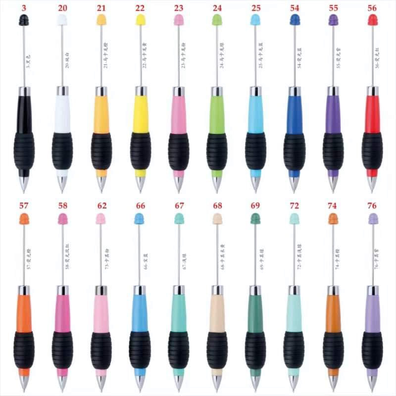 White Plastic Grip Pens