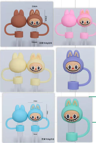 LaBu 3D Straw Toppers