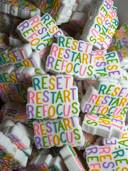 Reset Restart Refocus Silicone Focal