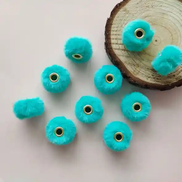 Turquoise Plush 20mm Spacers