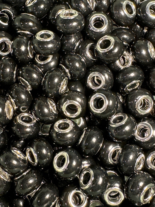 Black Pearl 12mm Acrylic Spacers